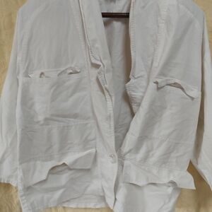 White Button-Up Giorgio Morandi Women's Shirt Size 18-40